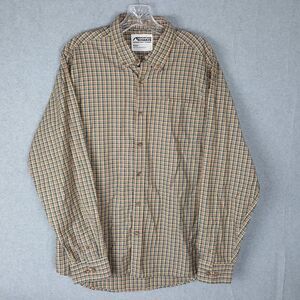 Mountain Khakis Shirt Men's Medium Multicolor Check Long Sleeve Button Up